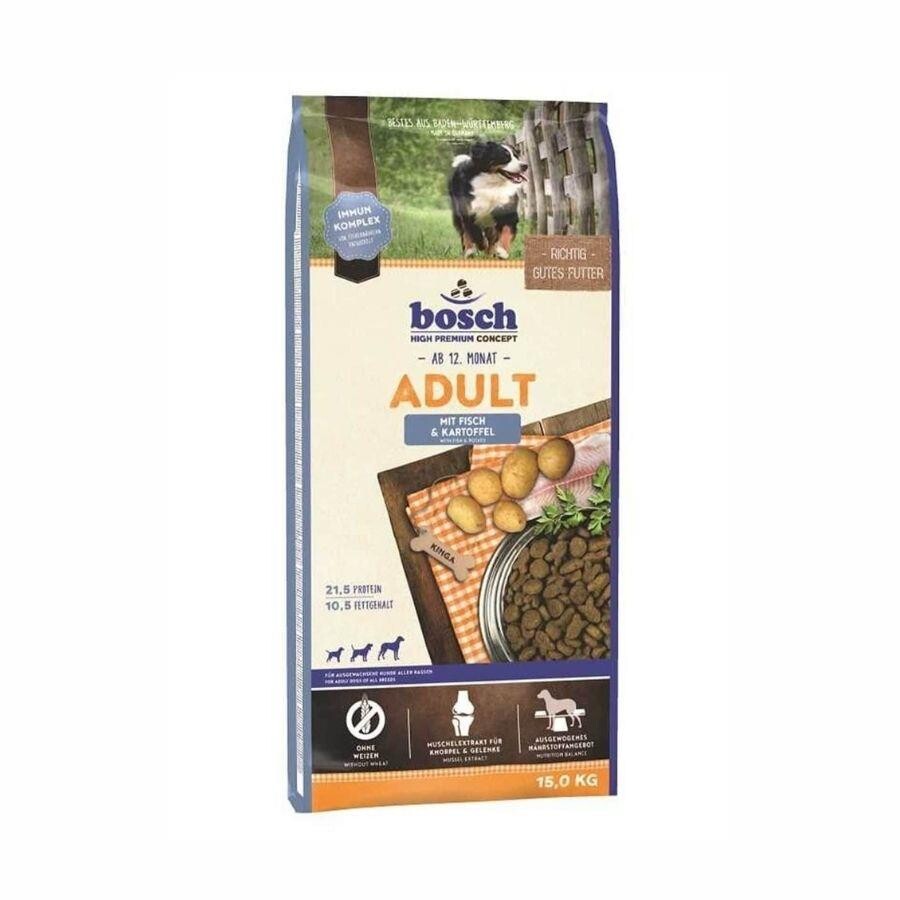 Bosch Balıklı Patatesli Yetişkin Kuru Köpek Maması 15 KG | SRC: Barcode: 4015598013260
